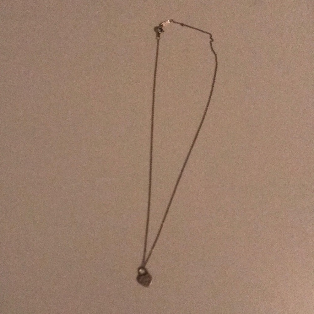 Tiffany and co Heart Lock Pendant